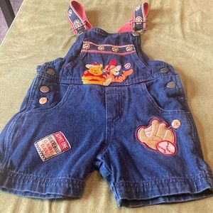 Disney Winnie the Pooh Toddler overalls 2T